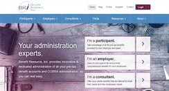 Desktop Screenshot of benefitresource.com